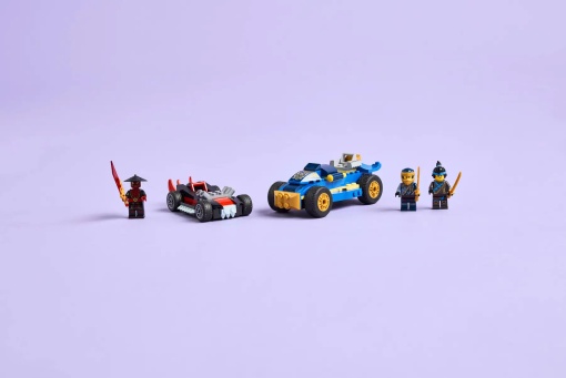 LEGO Ninjago duelo de carros de corrida Rogue contra Drix 71840