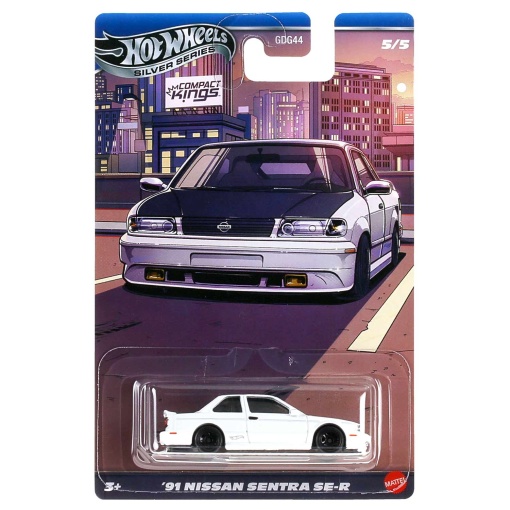 HOT WHEELS Silver Series Compact Kings - '91 Nissan Sentra SE-R Mattel