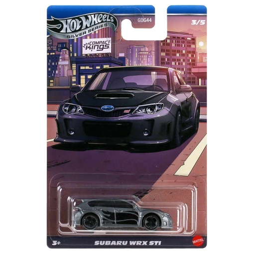 HOT WHEELS Silver Series Compact Kings - Subaru WRX STI Mattel