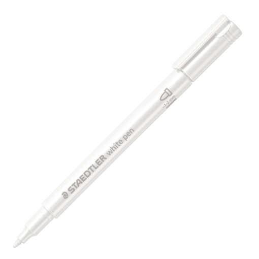 Marcador STAEDTLER Metallic 8323 1-2mm branco