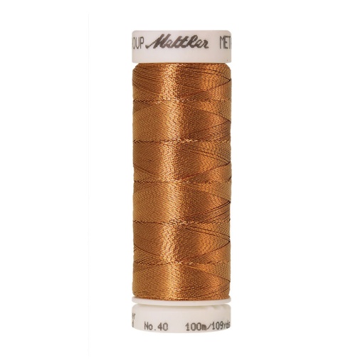 Linha de bordar METTLER Metallic 100m cobre 1134