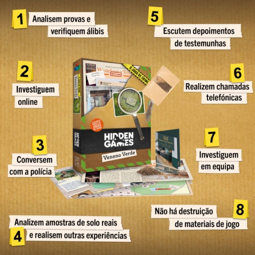 Veneno Verde PYTHAGORAS Hidden Games (Versão portuguesa)