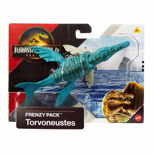 JURASSIC WORLD pack frenético Torvoneustes 18cm Mattel JGB72/JCL54