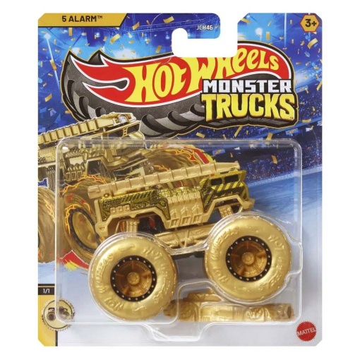 HOT WHEELS Monster Trucks 5 Alarm camião dos bombeiros JCH46