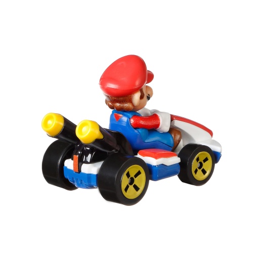 HOT WHEELS Mario Kart carro + figura Mario Mattel GBG25/GBG26