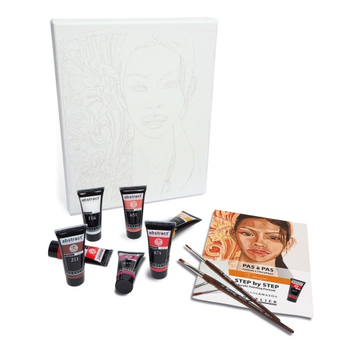 Conjunto de pintura acrílica abstracta SENNELIER - Dayu