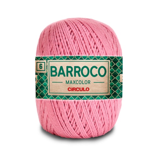 Fio de crochet CÍRCULO Barroco Maxcolor 400g quartzo 3390