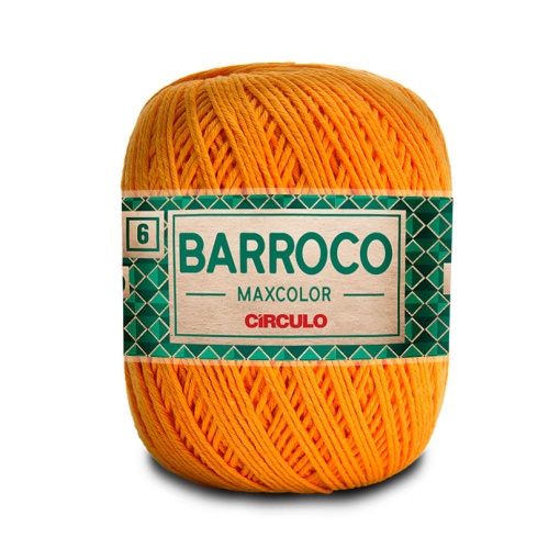 Fio de crochet CÍRCULO Barroco Maxcolor 400g dark cheddar 4131