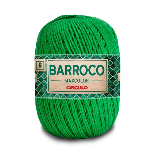Fio de crochet CÍRCULO Barroco Maxcolor 400g bandeira 5767