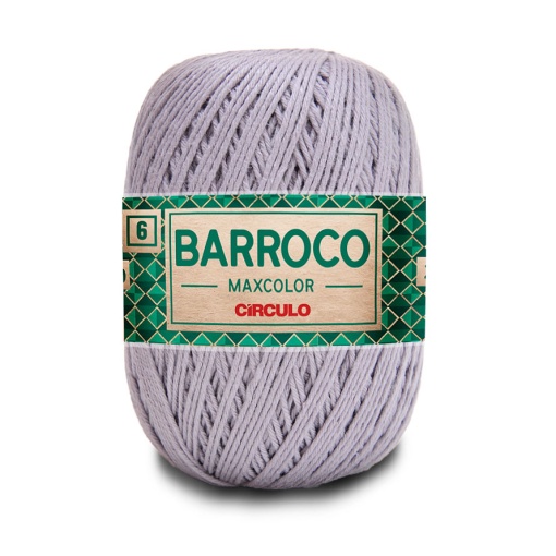 Fio de crochet CÍRCULO Barroco Maxcolor 400g cromado 8212