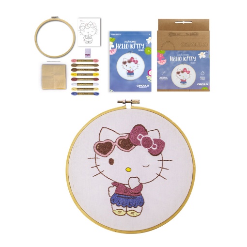 Kit coleção bordado HELLO KITTY - Fashion