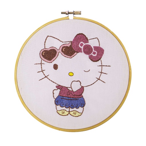 Kit coleção bordado HELLO KITTY - Fashion