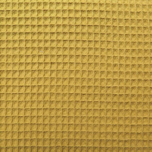 Tecido favo de mel ocre 1x1,50m