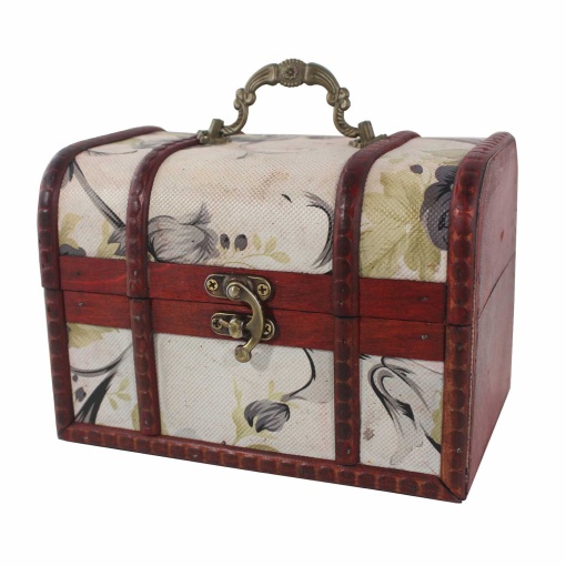 Mala de costura de madeira COSE 17,5x13x13cm