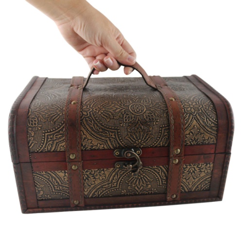 Wooden sewing kit COSE 30x21x15cm