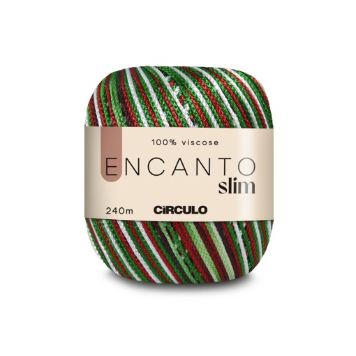 Fio de crochet CÍRCULO Encanto Slim 100g guirlanda 9070