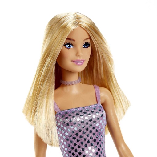 BARBIE Fashion & Beauty Glitz vestido lilás Mattel T7580/HJR93