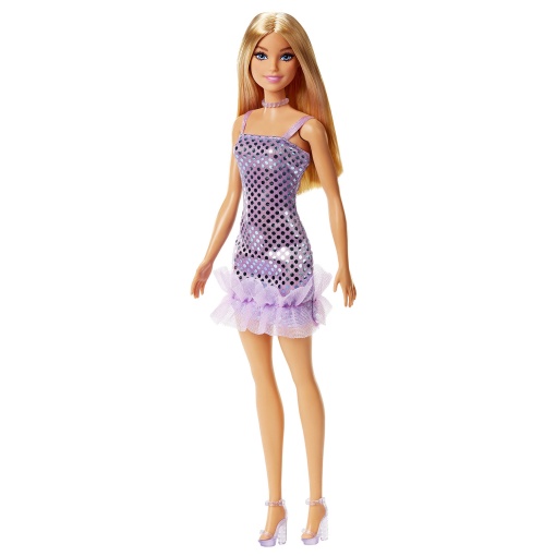 BARBIE Fashion & Beauty Glitz vestido lilás Mattel T7580/HJR93