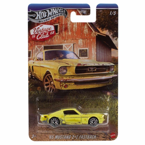 HOT WHEELS Vintage Club 1968 '65 Mustang 2+2 Fastback Mattel HRT81/JKY31