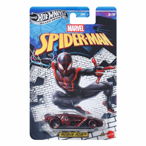 HOT WHEELS Silver Series Marvel Spider-Man Rogue Hog Mattel GDG83/JKX27