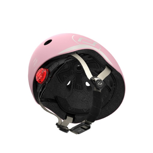 SCOOT AND RIDE pink helmet, size XXS-S