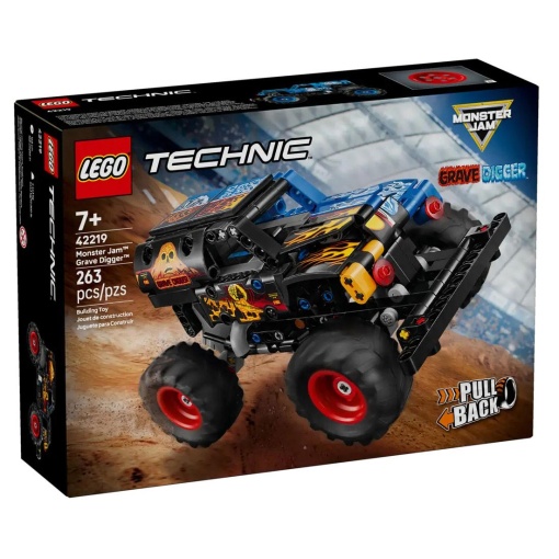 LEGO Technic Monster Jam Grave Digger fogo e gelo 42219