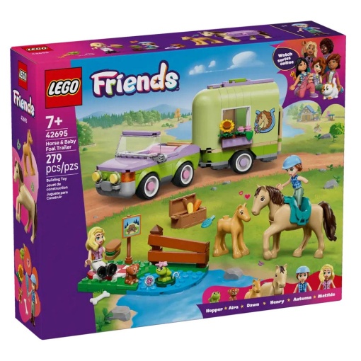 LEGO Friends reboque para cavalo e potro 42695