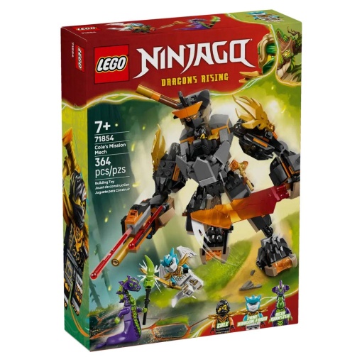 LEGO NINJAGO robô de missões do Cole e Zane dragão 71854