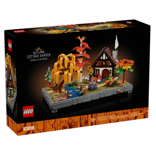 LEGO Icons jardim da casa de campo outonal 11372