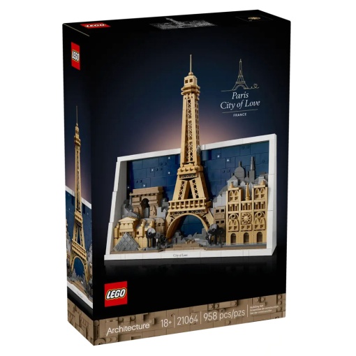LEGO Architecture Paris - cidade do amor 21064