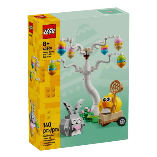 LEGO caça aos ovos do coelhinho da Páscoa e pintainho 40808