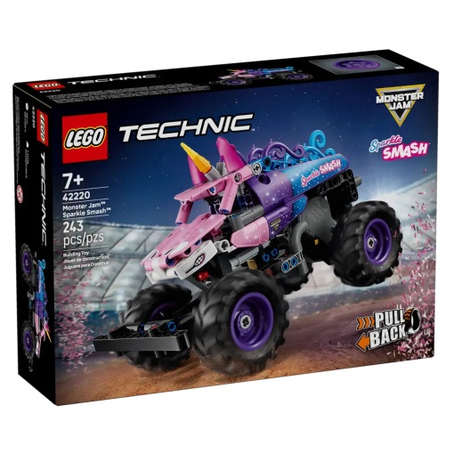LEGO Technic Pull-Back Monster Jam Sparkle Smash 42220