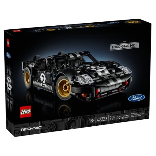 LEGO Technic Carro de Corrida 1966 Ford GT40 MKII 42223