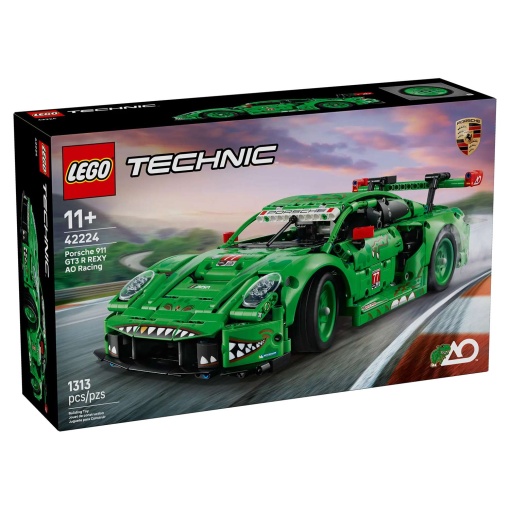 LEGO Technic Carro Porsche 911 GT3 R REXY AP Racing 42224