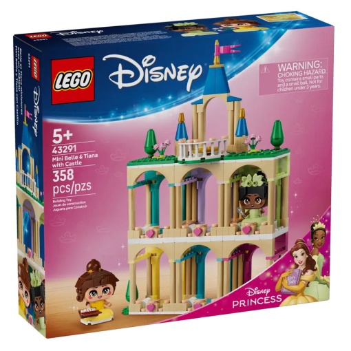 LEGO Disney Mini Bela e Tiana com Castelo 43291