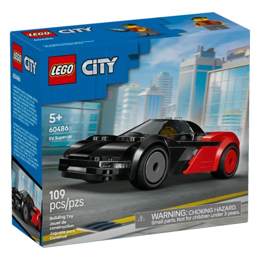 LEGO City Supercarro Elétrico 60486