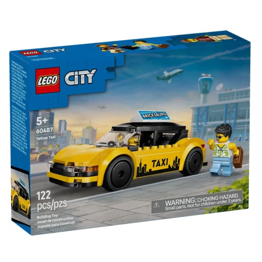 LEGO City Táxi Amarelo 60487