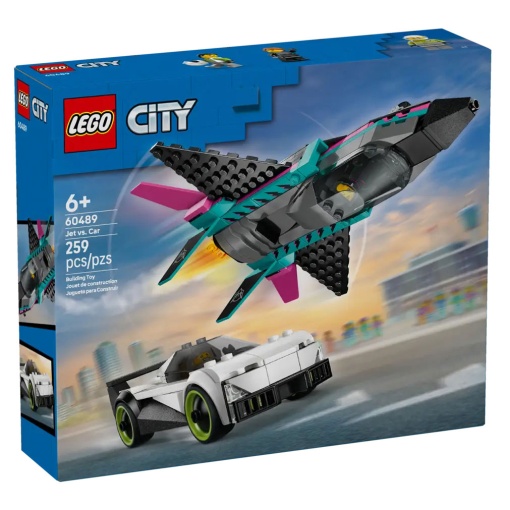 LEGO City Jato contra Carro 60489