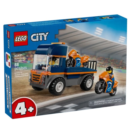 LEGO City Camião de Transporte de Motas 60491