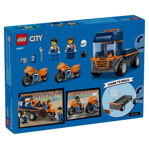 LEGO City Camião de Transporte de Motas 60491