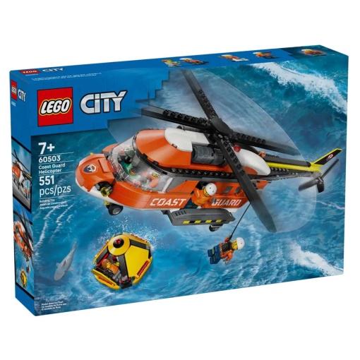 LEGO City Helicóptero da Guarda Costeira 60503
