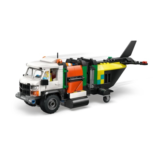 LEGO City - Combinación de avión, camión de servicio y aerodeslizador (60505)