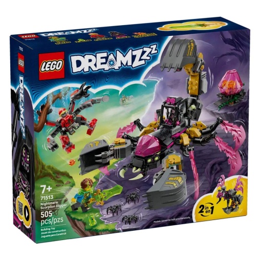 LEGO DREAMZzz Escavadora Escorpião dos Pesadelos 71513