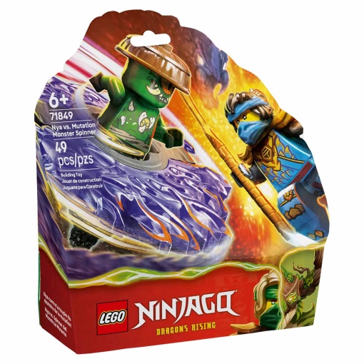LEGO Ninjago Nya contra Spinner de Monstro de Mutação 71849
