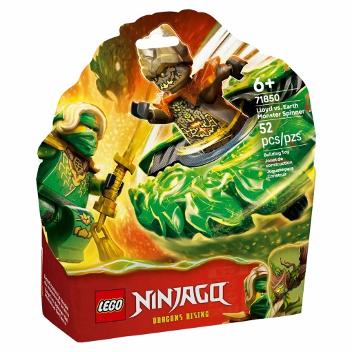LEGO Ninjago Lloyd contra Spinner de Monstro de Terra 71850