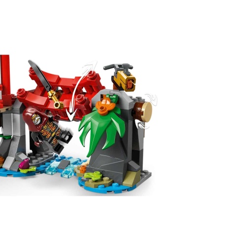 LEGO Ninjago Batalha na Casa da Árvore com Veículos Ninja 71857