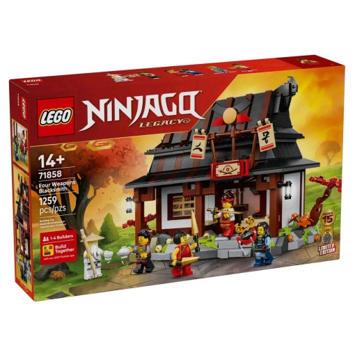 LEGO Ninjago Ferreiro ôQuatro Armasö - 15.º Aniversário 71858