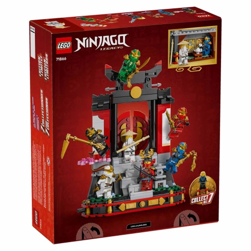 LEGO Ninjago Exposição de Personagens Ninja - 15.º Aniversário 71866