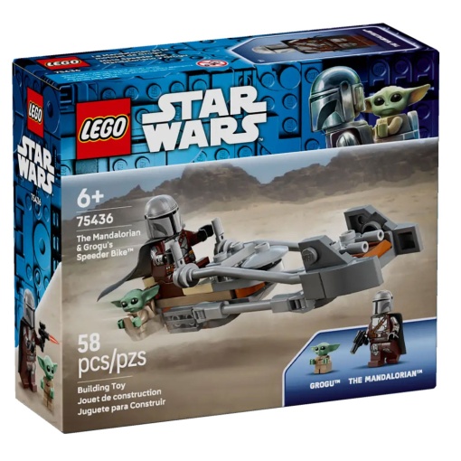 LEGO Star Wars Speeder Bike de The Mandalorian e Grogu 75436