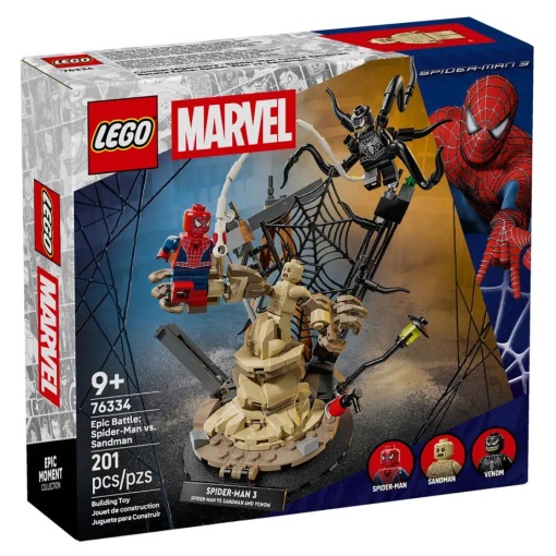 LEGO Marvel Batalha Épica: Spider-Man contra Sandman 76334